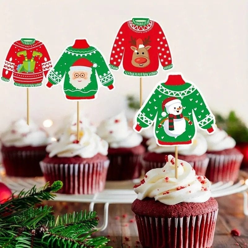 8 Ugly Christmas Sweater Cake Toppers for Your Holiday Party ChatGPT