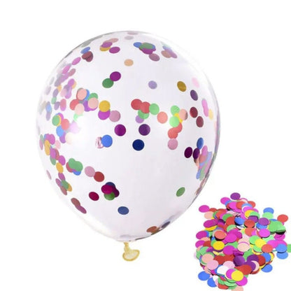 Rainbow Confetti Sequin Balloons, Party Decoration Balloons for weddings, baby showers, engagement and birthday parties and many more!