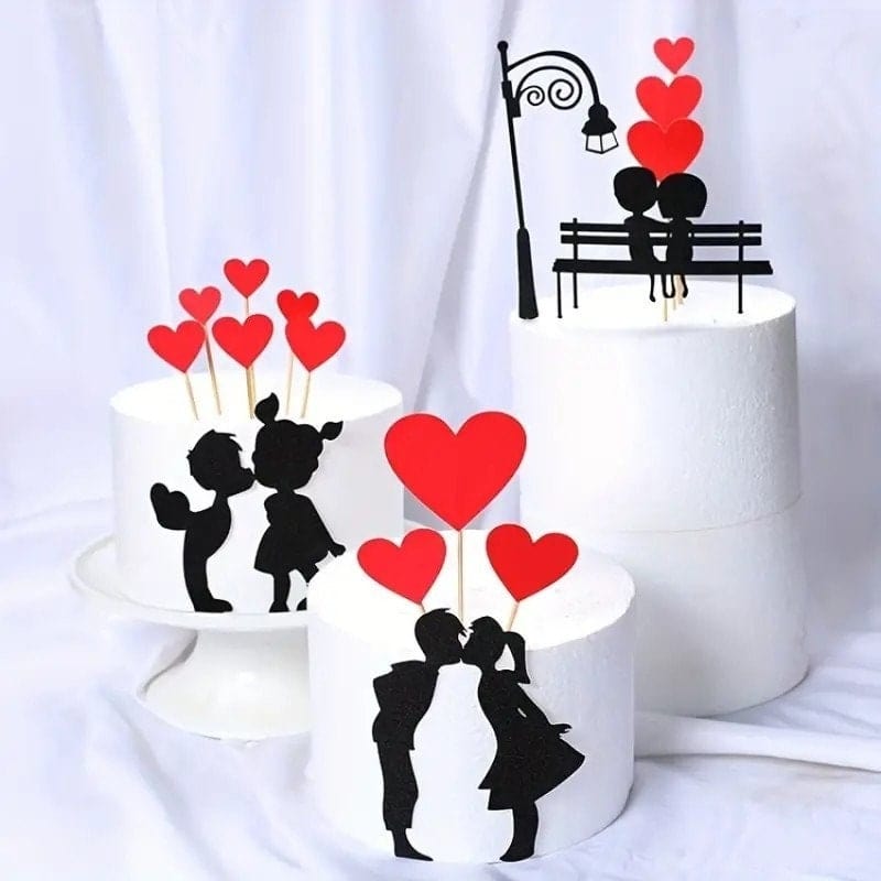 Sweet Heart Delight: Cake Topper for Love & Special Occasions