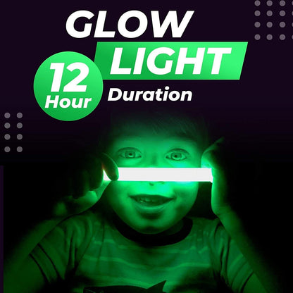 6'' Premium Glow Sticks great for any party or event for both adults and kids alike! -