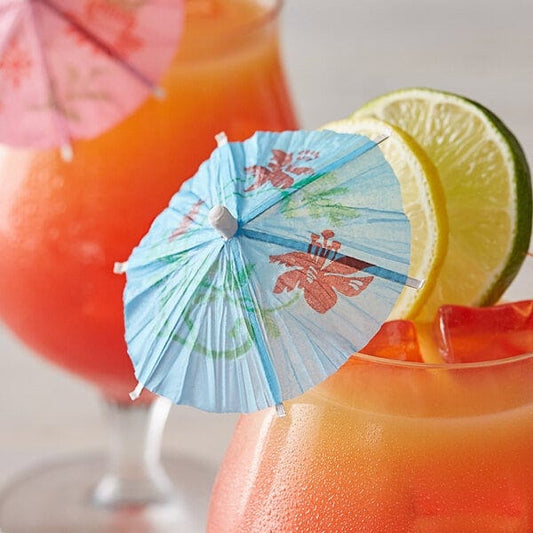 Cocktail Umbrellas for Drinks, Umbrella Drink picks that are 4", Tiki Bars, Picnics, Cake Toppers, Parties, Perfect summer drink decoration!