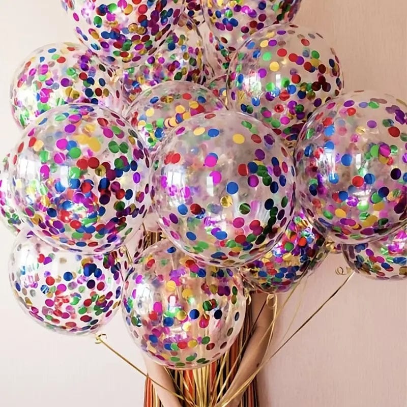 Confetti Sequin Balloons, Party Decoration Balloons for weddings, baby showers, engagement and birthday parties and many more!