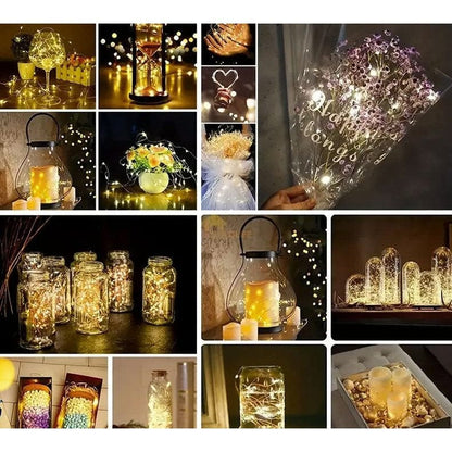 Fairy Tale Lamp: 20 LED Battery String Lights