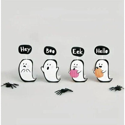 Halloween Cute Ghost Lollipop Cards: Creative Decor
