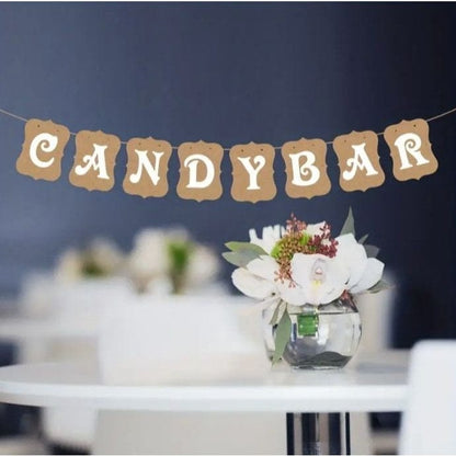 Make Your Next Party Memorable with This Candy Bar Banner Decoration!