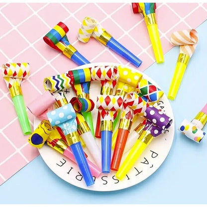 Party Blower, Birthday Party Blow Horns, Party Blowouts, Colorful Party Noise Makers, New Years Party Noisemakers, Party Favors For Kids