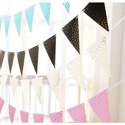 Party Dress Up Pennant: Festive Bunting & Room Decor