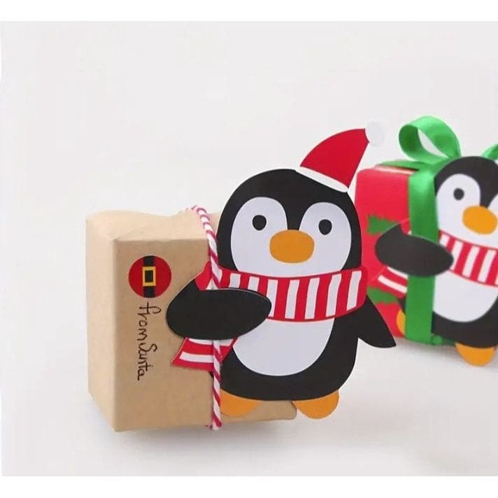 Penguin Lollipop Card Inserts: Unique & Cute Decor