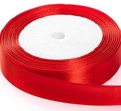 Satin ribbon is made of high-quality polyester, double sided, smooth surface, giving you texture, strength, great color pop!