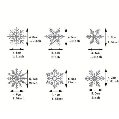 Snowflake Cake Toppers: Festive Cake Decorations