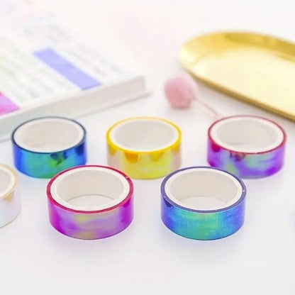Translucent Tape: Transform DIY Crafts & Stationery with Mesmerizing Sparkle. Add Radiance to Scrapbooking and More!